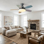 Petalo Ceiling Light Fan Lighting Lobby