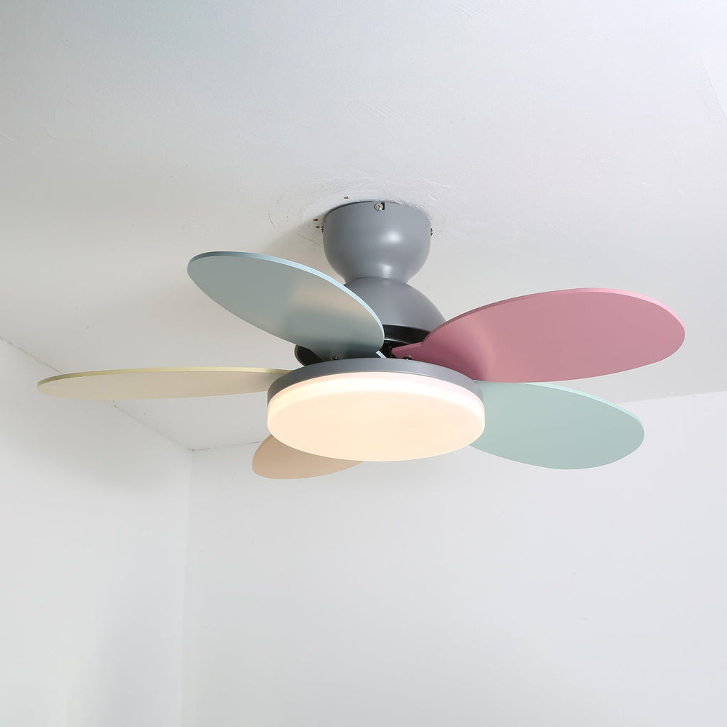 Petalo Ceiling Light Fan Lighting Lobby