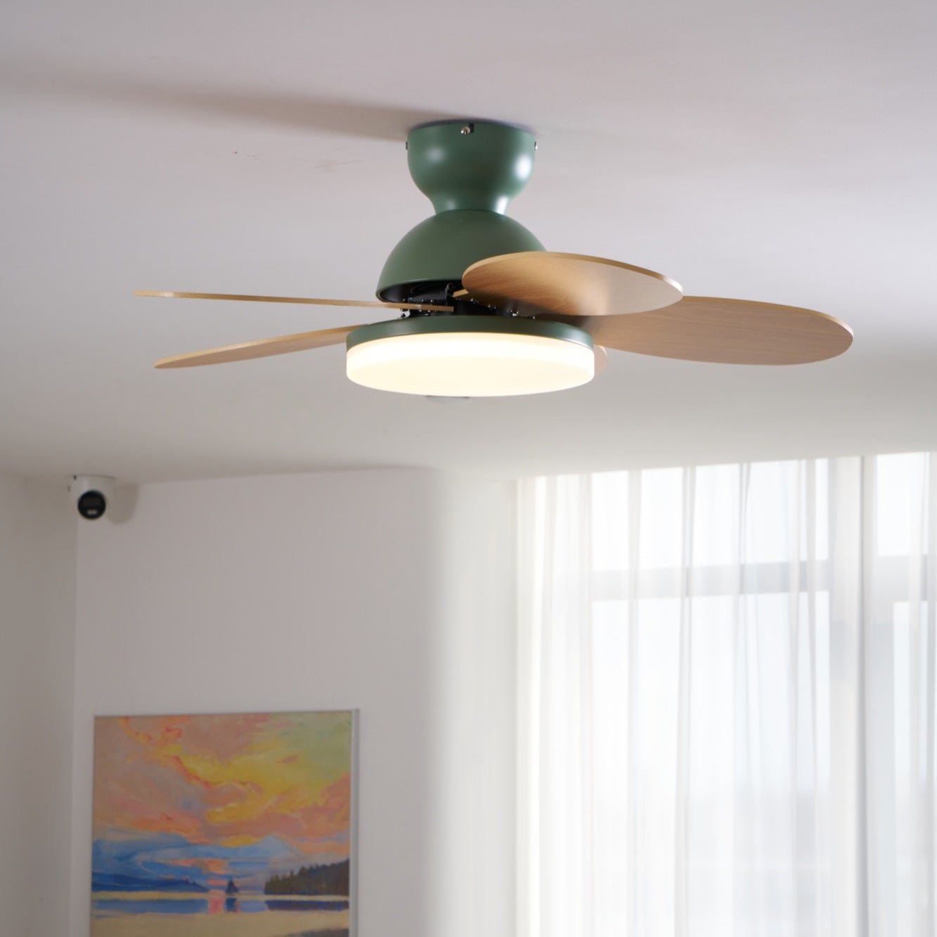 Petalo Ceiling Light Fan Lighting Lobby