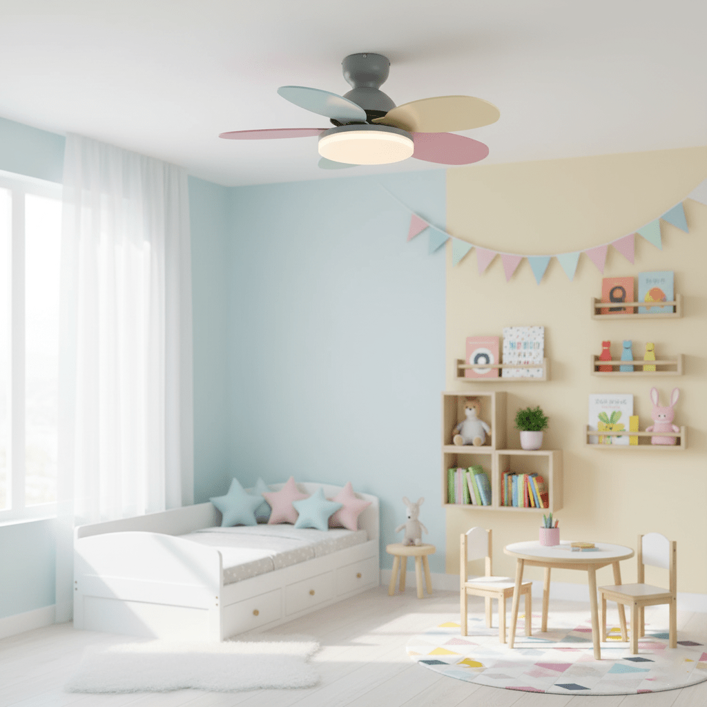 Petalo Ceiling Light Fan Lighting Lobby