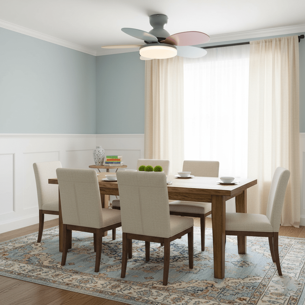Petalo Ceiling Light Fan Lighting Lobby