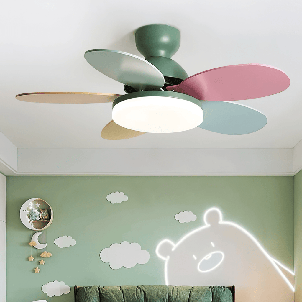 Petalo Ceiling Light Fan Lighting Lobby