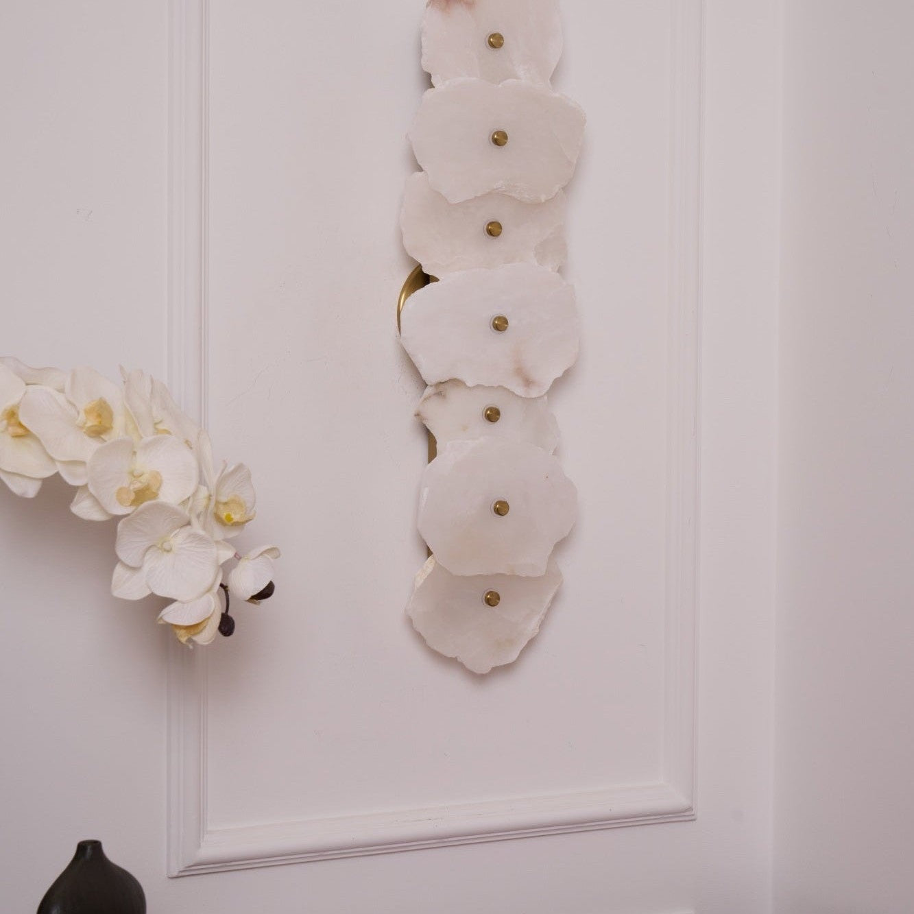 Petra Alabaster Sconce Light Lighting Lobby