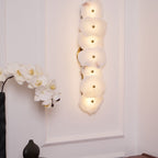 Petra Alabaster Sconce Light Lighting Lobby