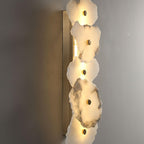 Petra Alabaster Sconce Light Lighting Lobby