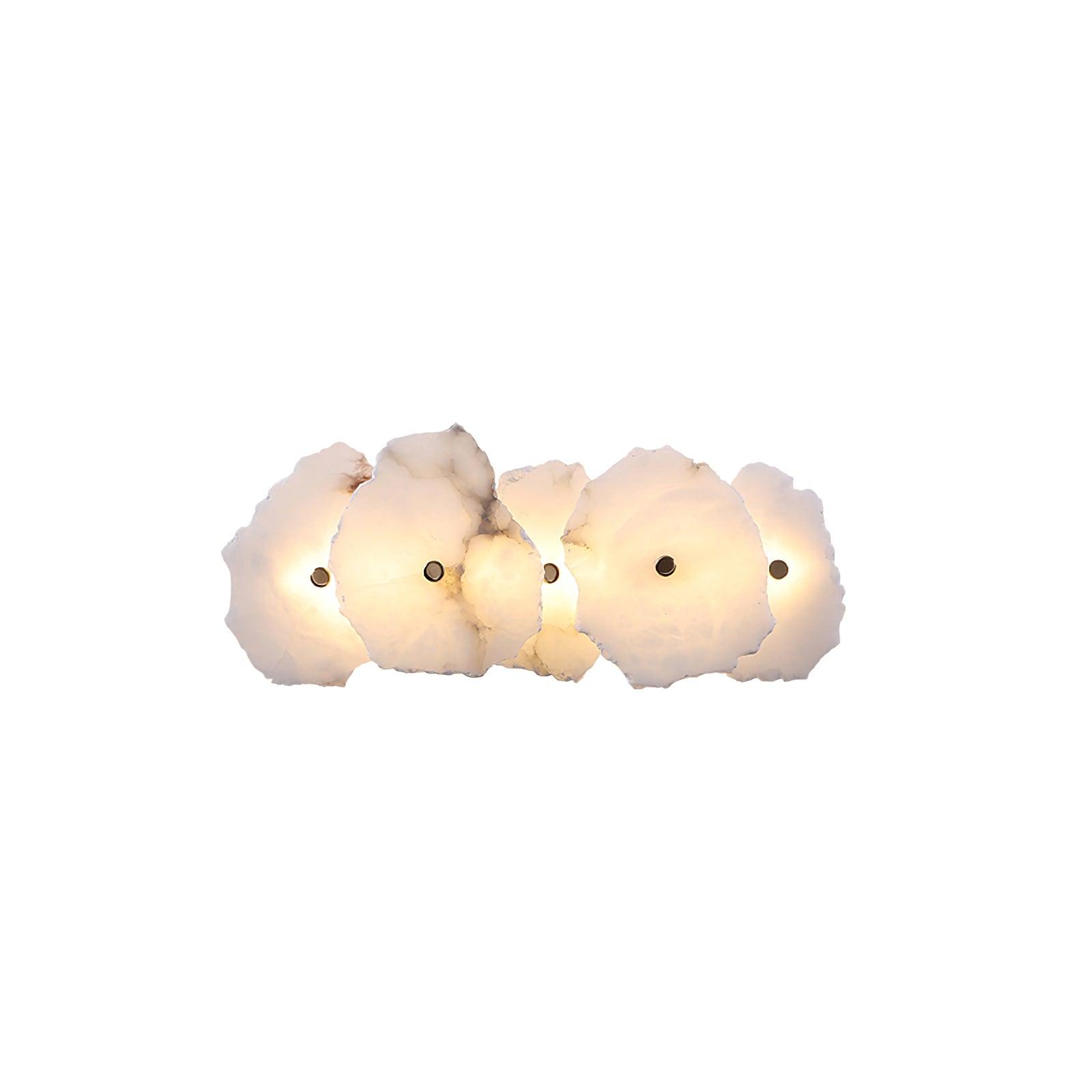 Petra Alabaster Sconce Light Lighting Lobby