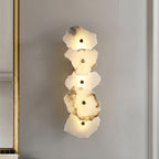 Petra Alabaster Sconce Light Lighting Lobby