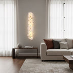 Petra Alabaster Sconce Light Lighting Lobby