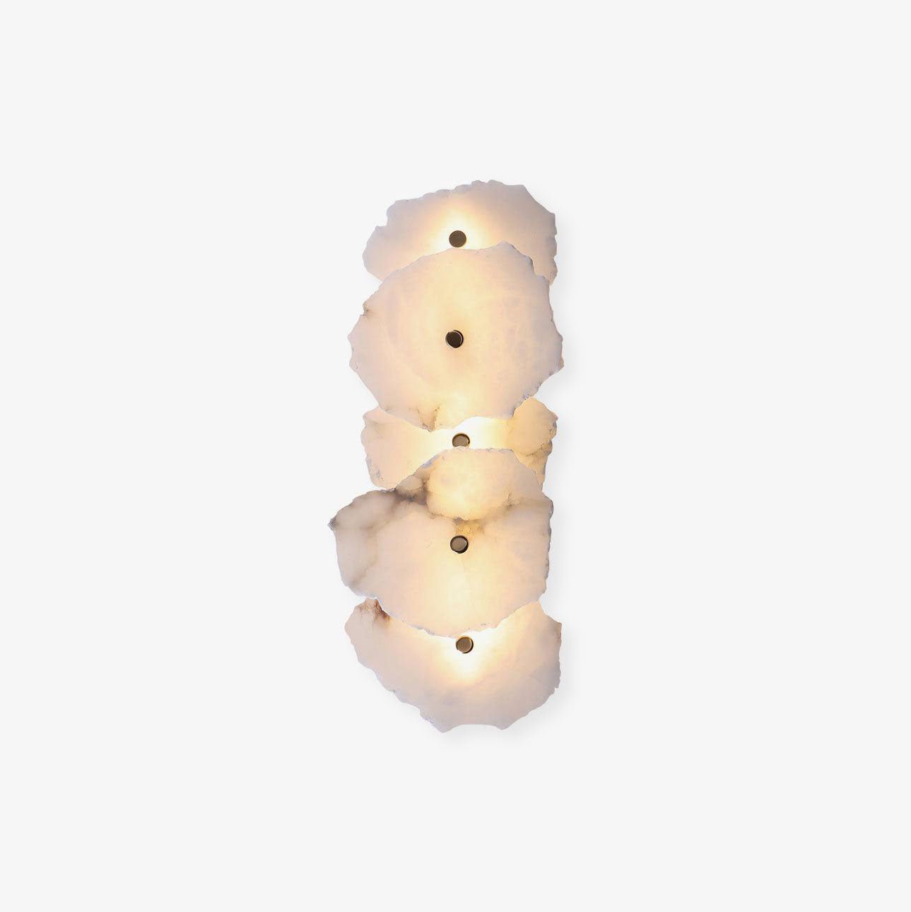 Petra Alabaster Sconce Light Lighting Lobby
