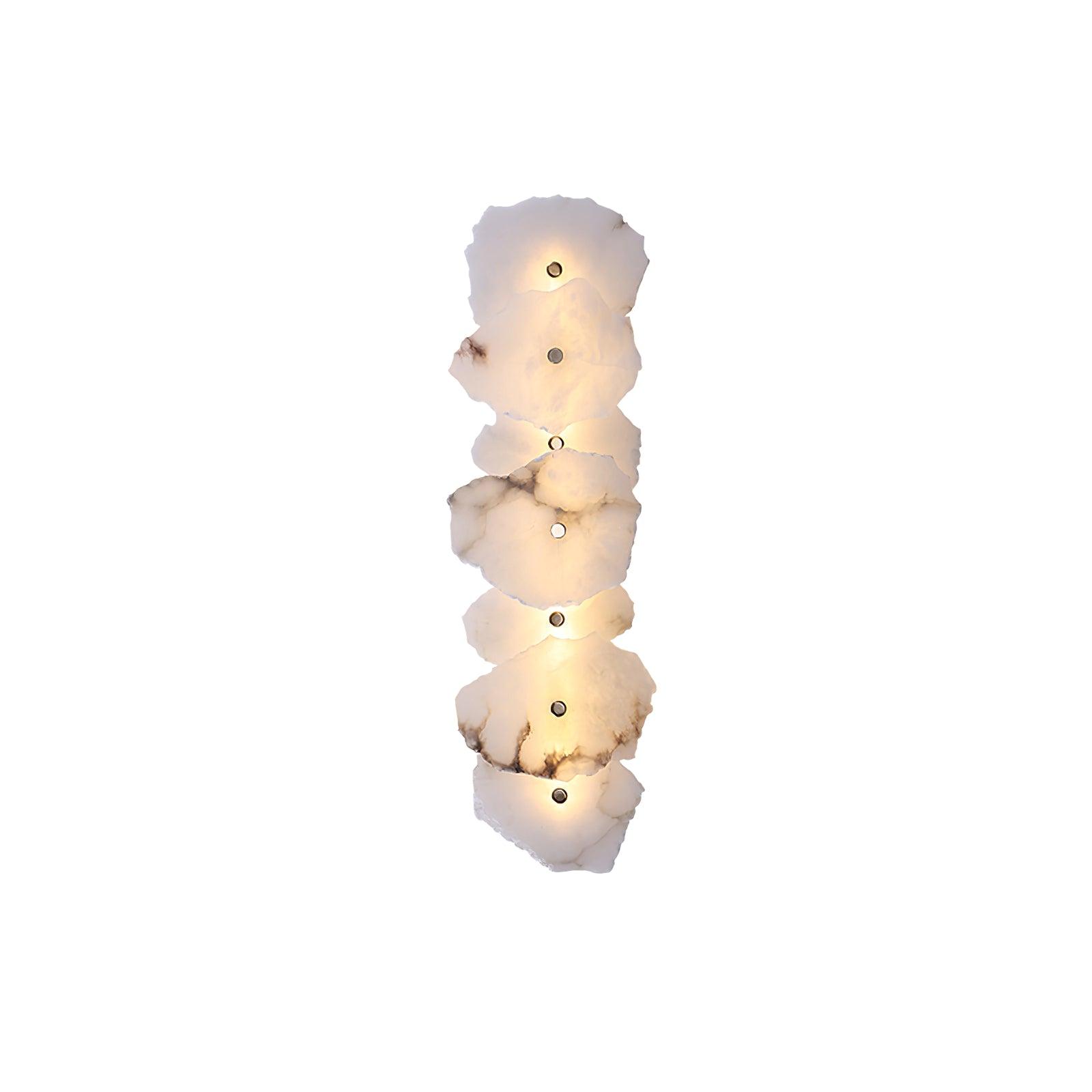 Petra Alabaster Sconce Light Lighting Lobby