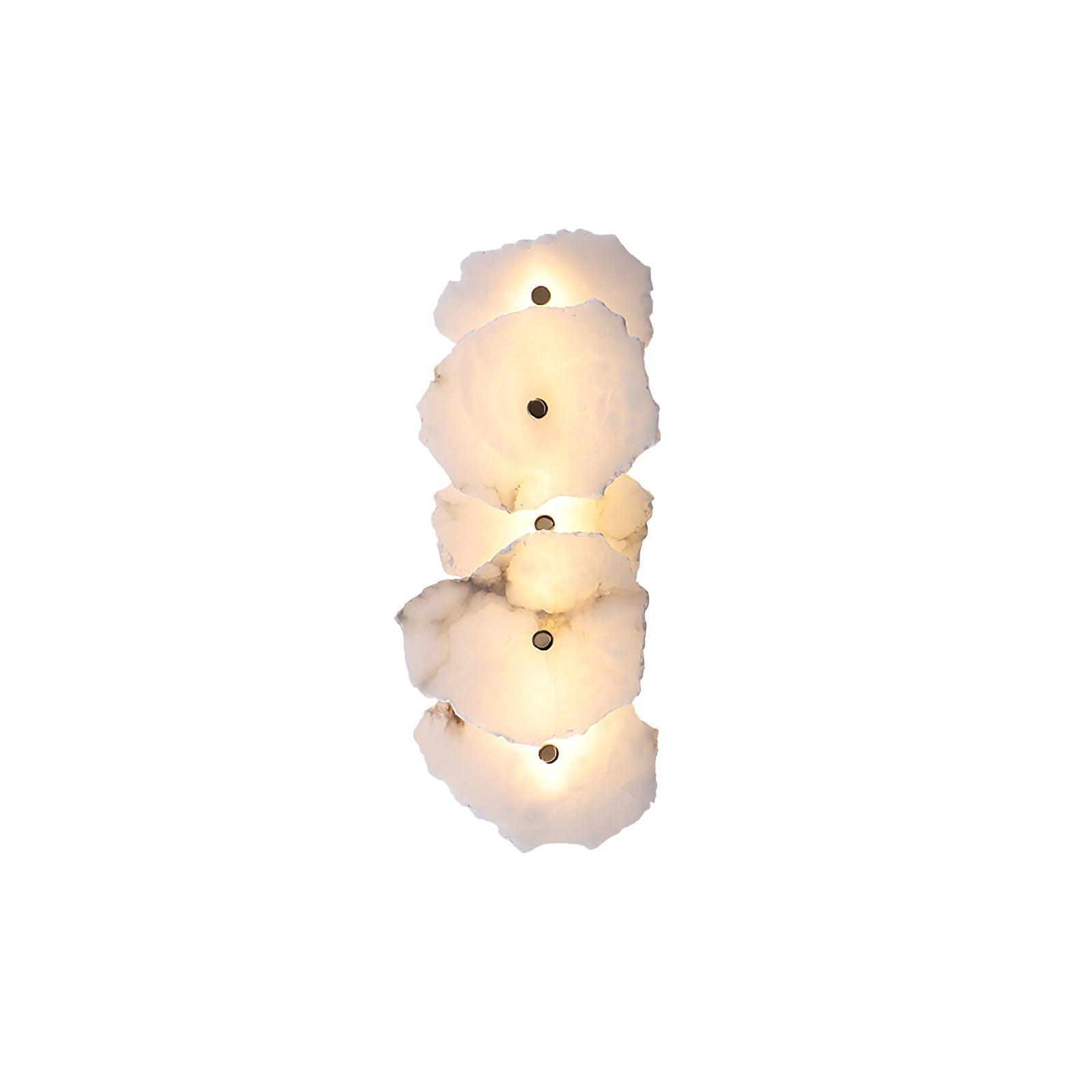 Petra Alabaster Sconce Light Lighting Lobby