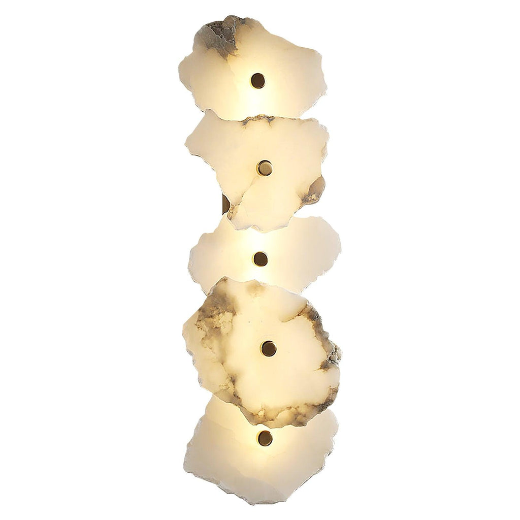 Petra Alabaster Sconce Light Lighting Lobby