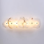 Petra Alabaster Sconce Light Lighting Lobby
