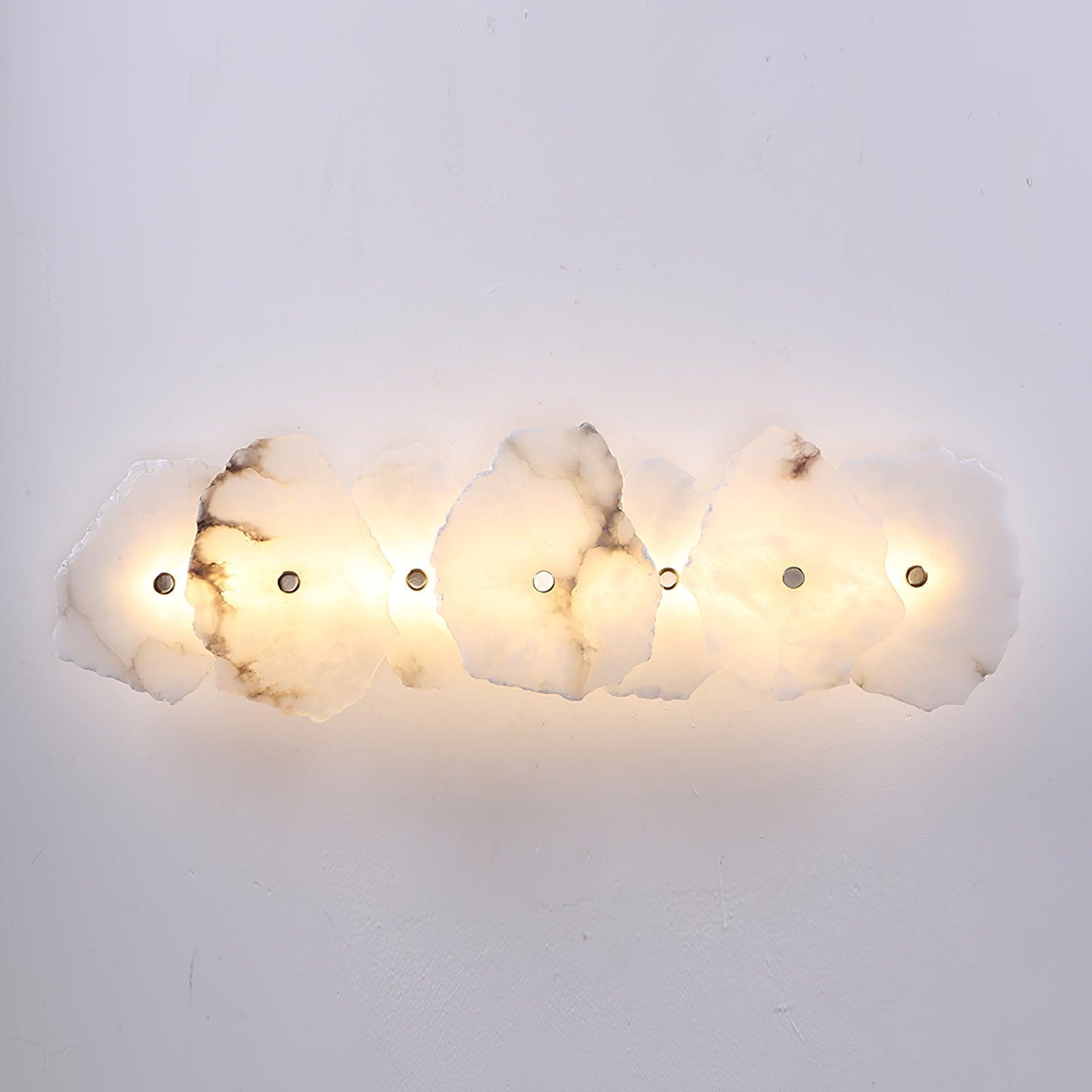 Petra Alabaster Sconce Light Lighting Lobby