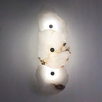 Petra Alabaster Sconce Light Lighting Lobby