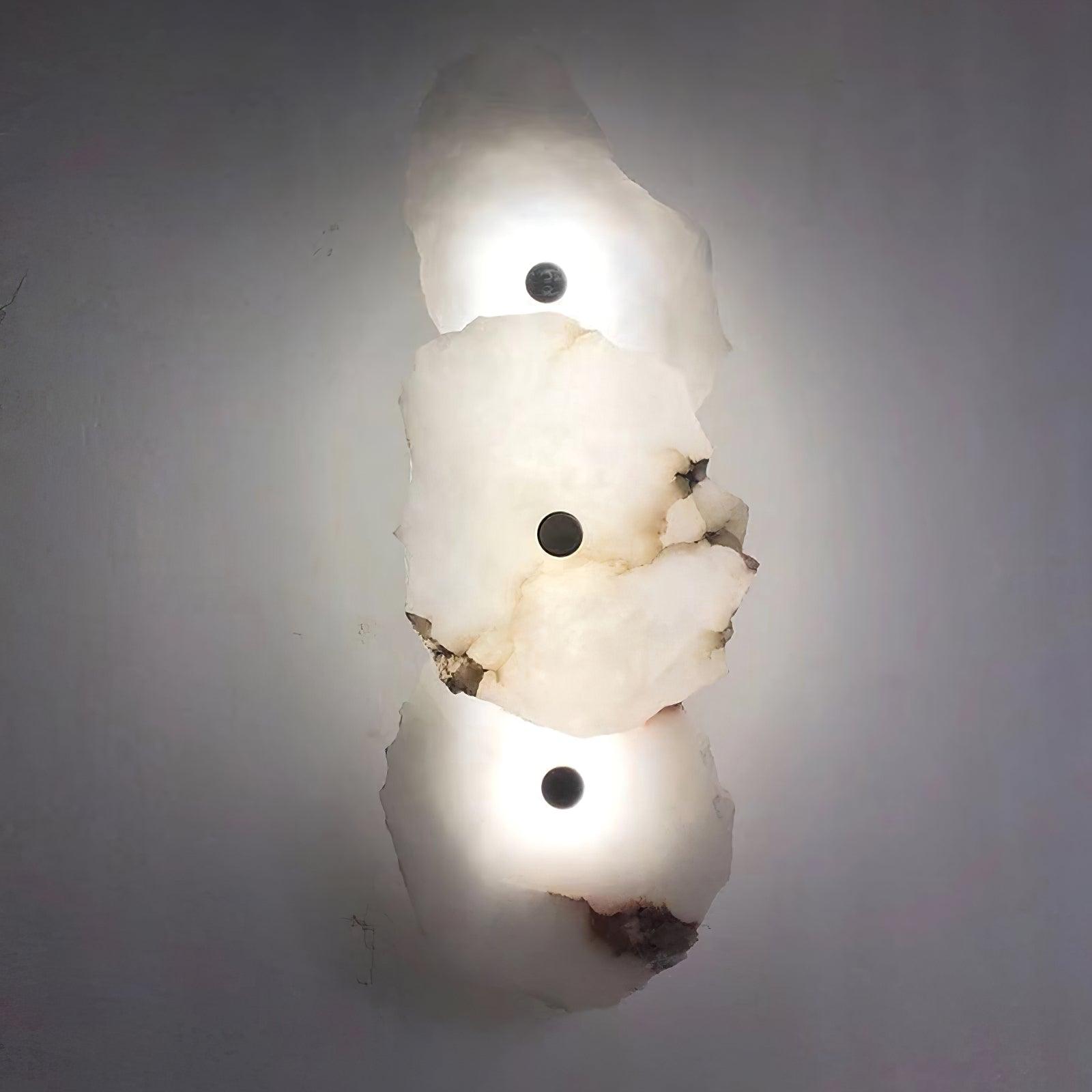 Petra Alabaster Sconce Light Lighting Lobby
