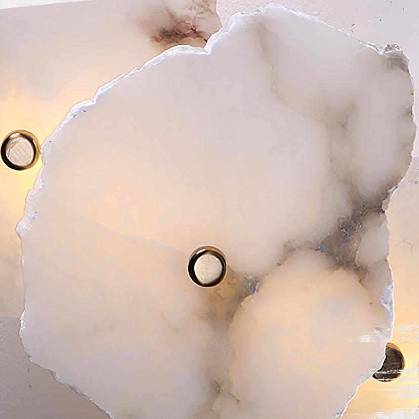 Petra Alabaster Sconce Light Lighting Lobby