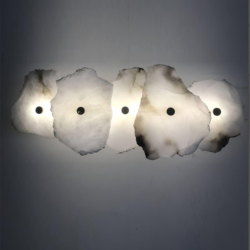 Petra Alabaster Sconce Light Lighting Lobby
