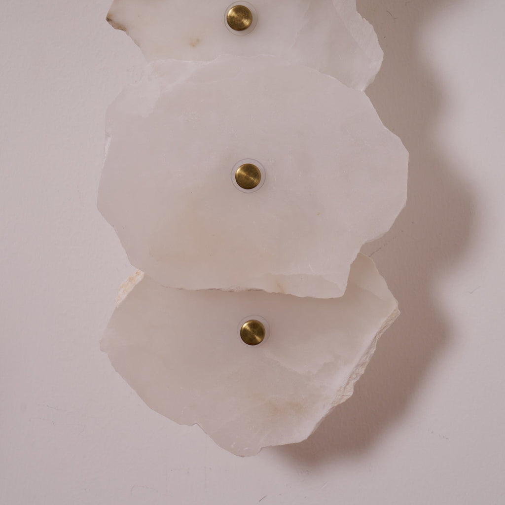 Petra Alabaster Sconce Light Lighting Lobby
