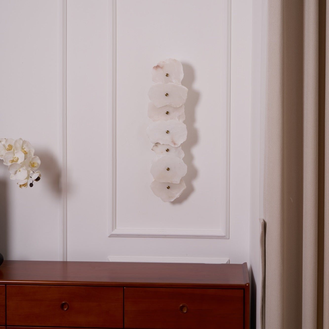 Petra Alabaster Sconce Light Lighting Lobby