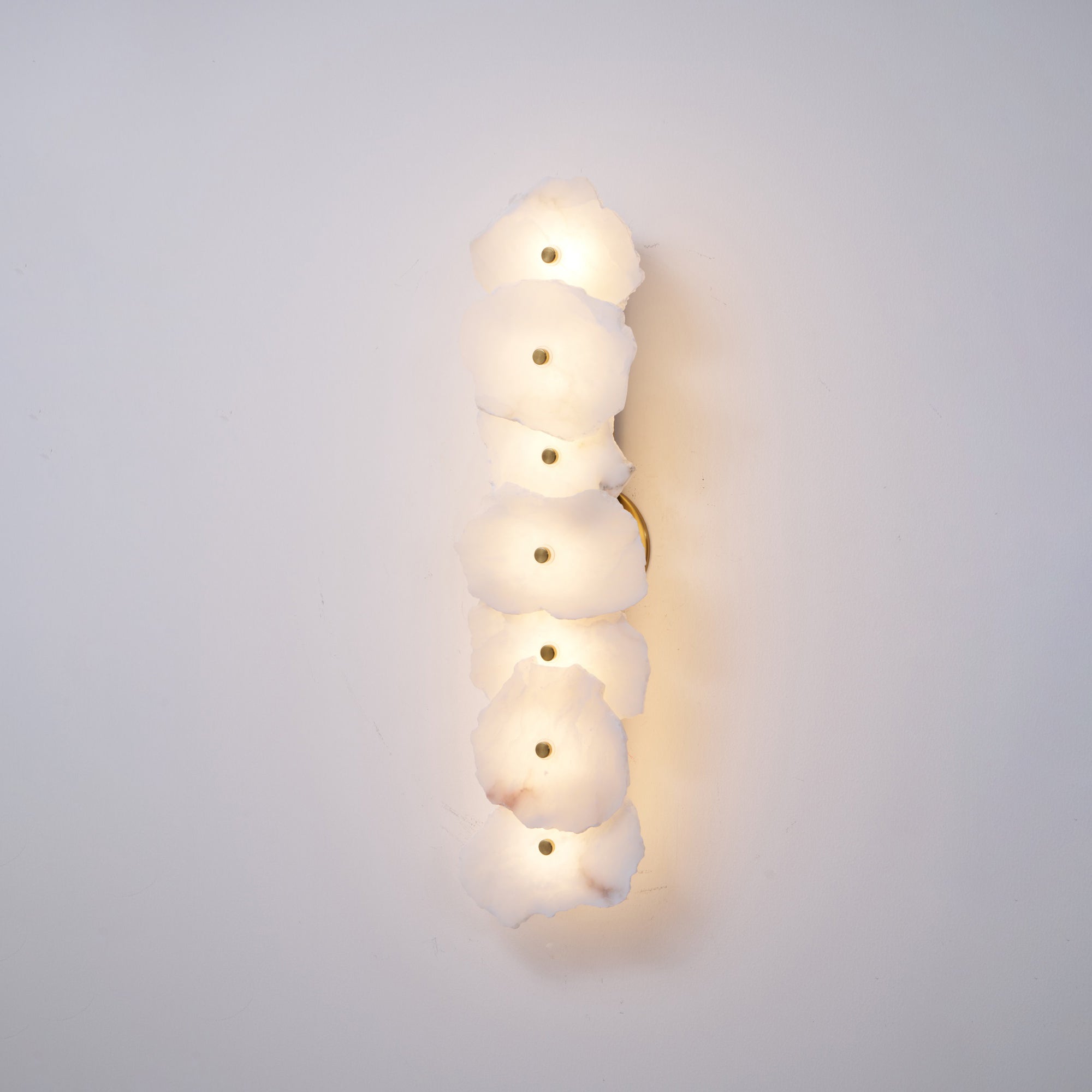 Petra Alabaster Sconce Light Lighting Lobby
