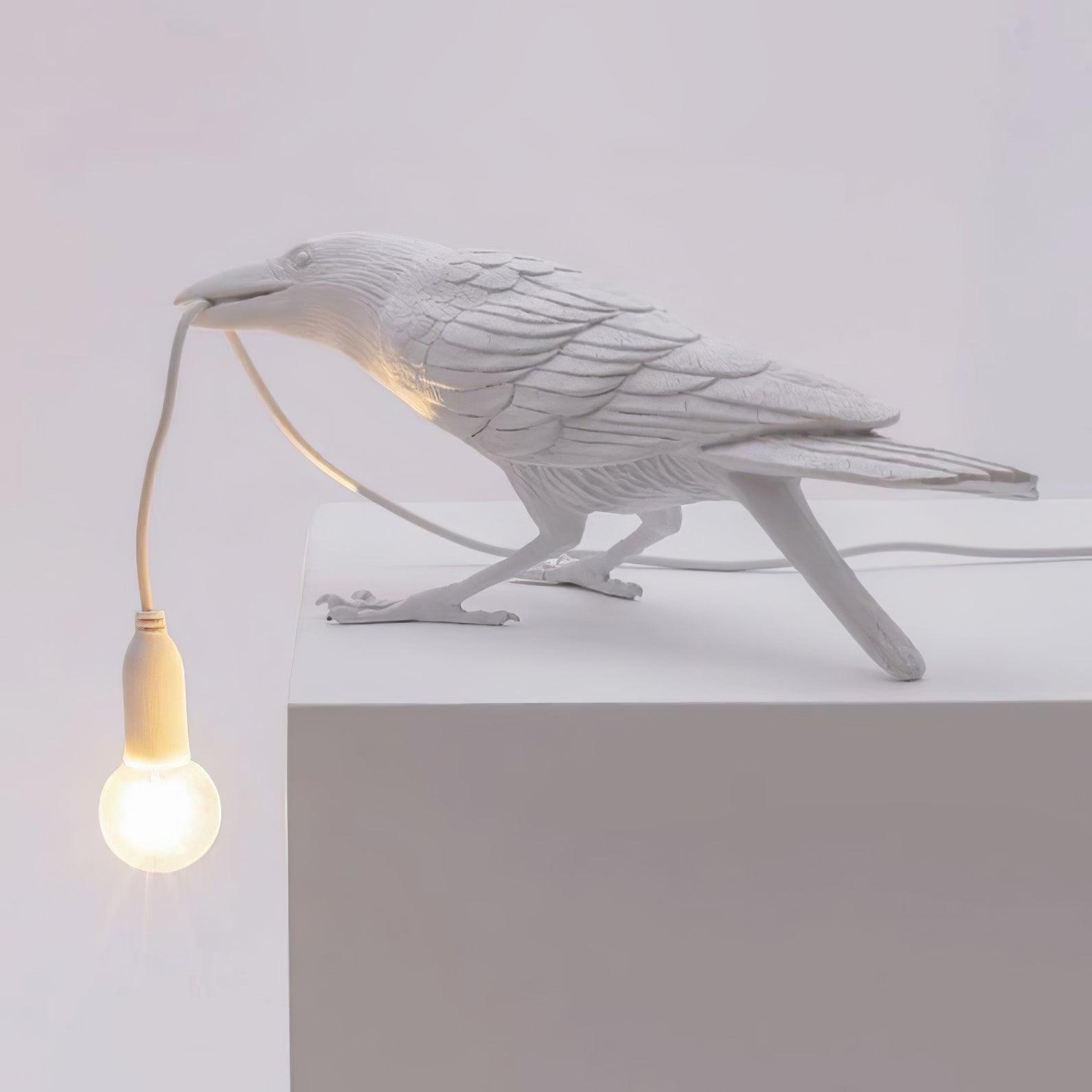 Raven Resin Lighting Fixture Lighting Lobby