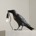 Raven Resin Lighting Fixture Lighting Lobby