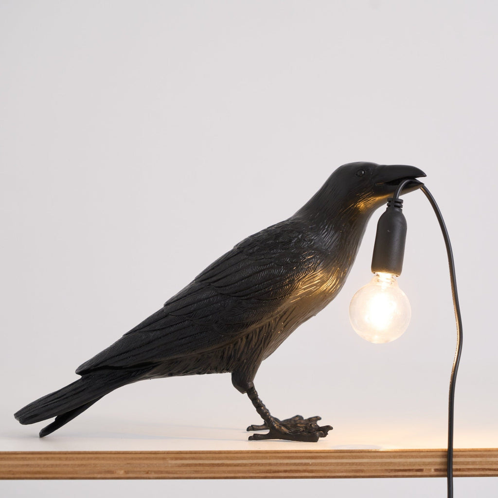 Raven Resin Lighting Fixture Lighting Lobby