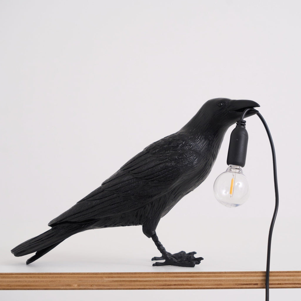 Raven Resin Lighting Fixture Lighting Lobby