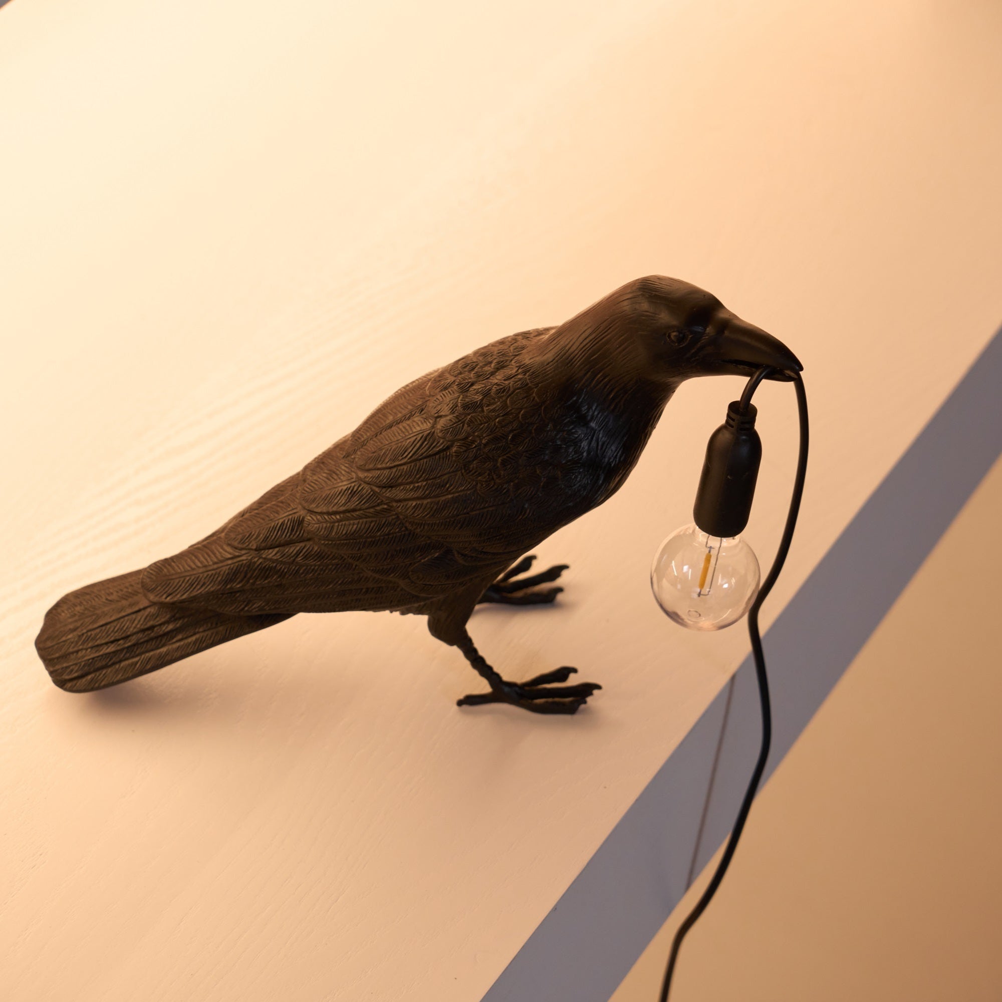 Raven Resin Lighting Fixture Lighting Lobby