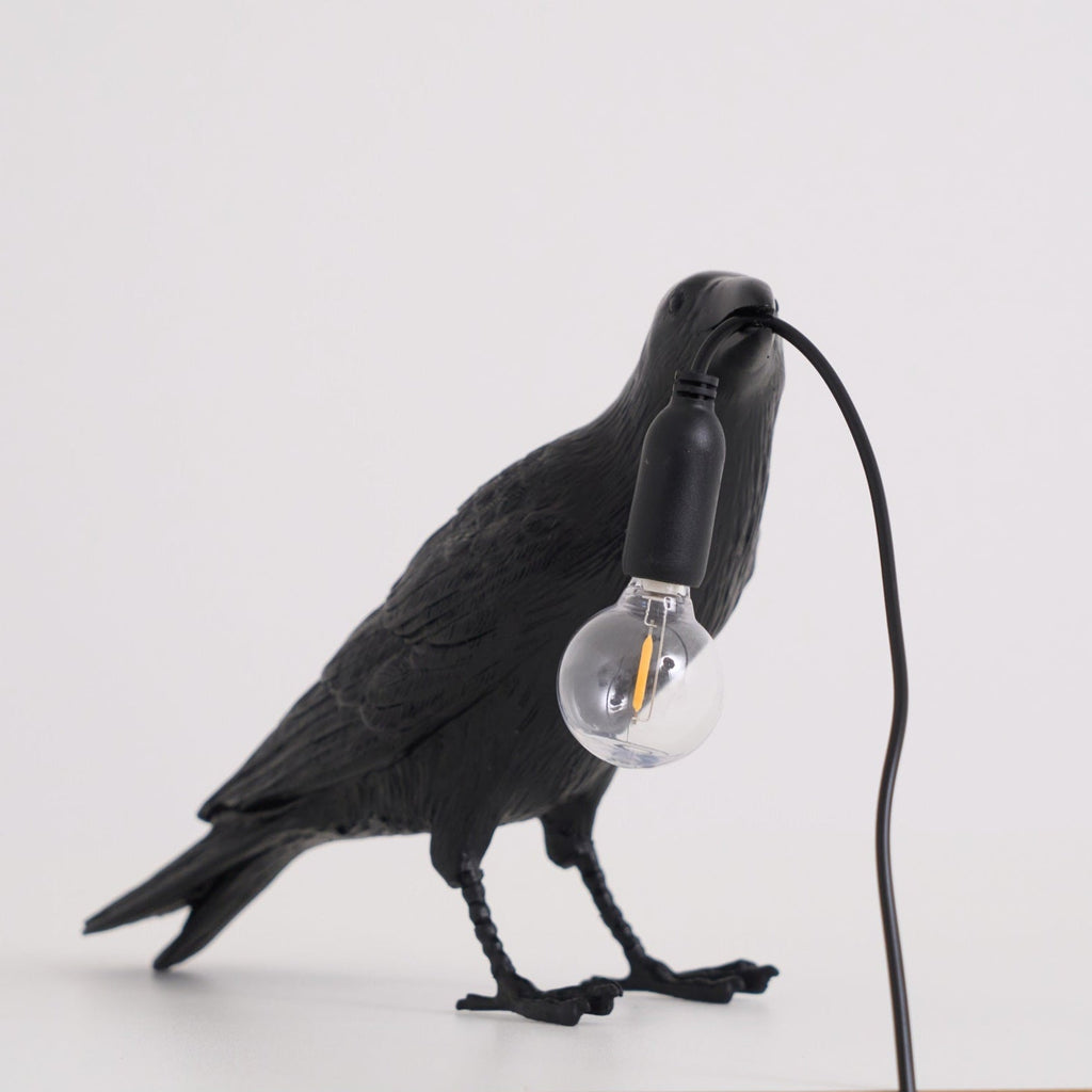 Raven Resin Lighting Fixture Lighting Lobby