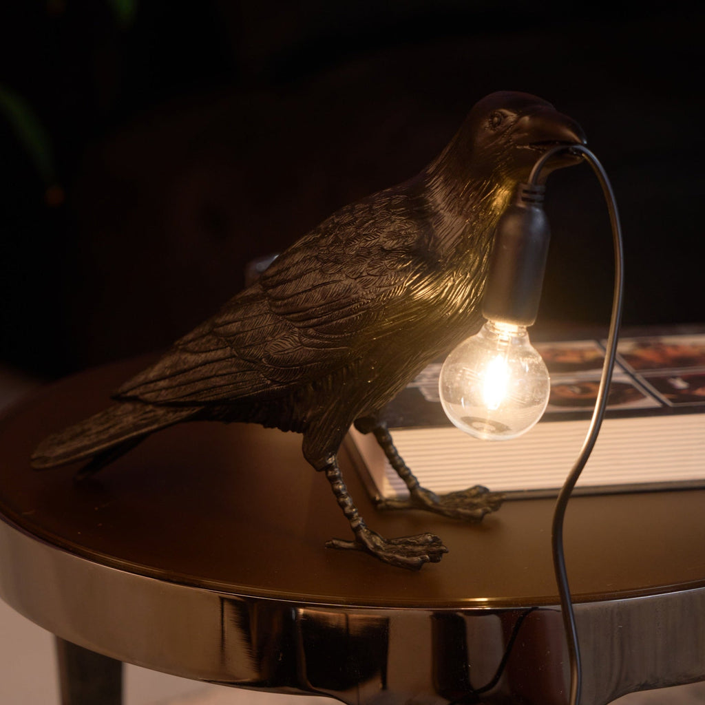 Raven Resin Lighting Fixture Lighting Lobby