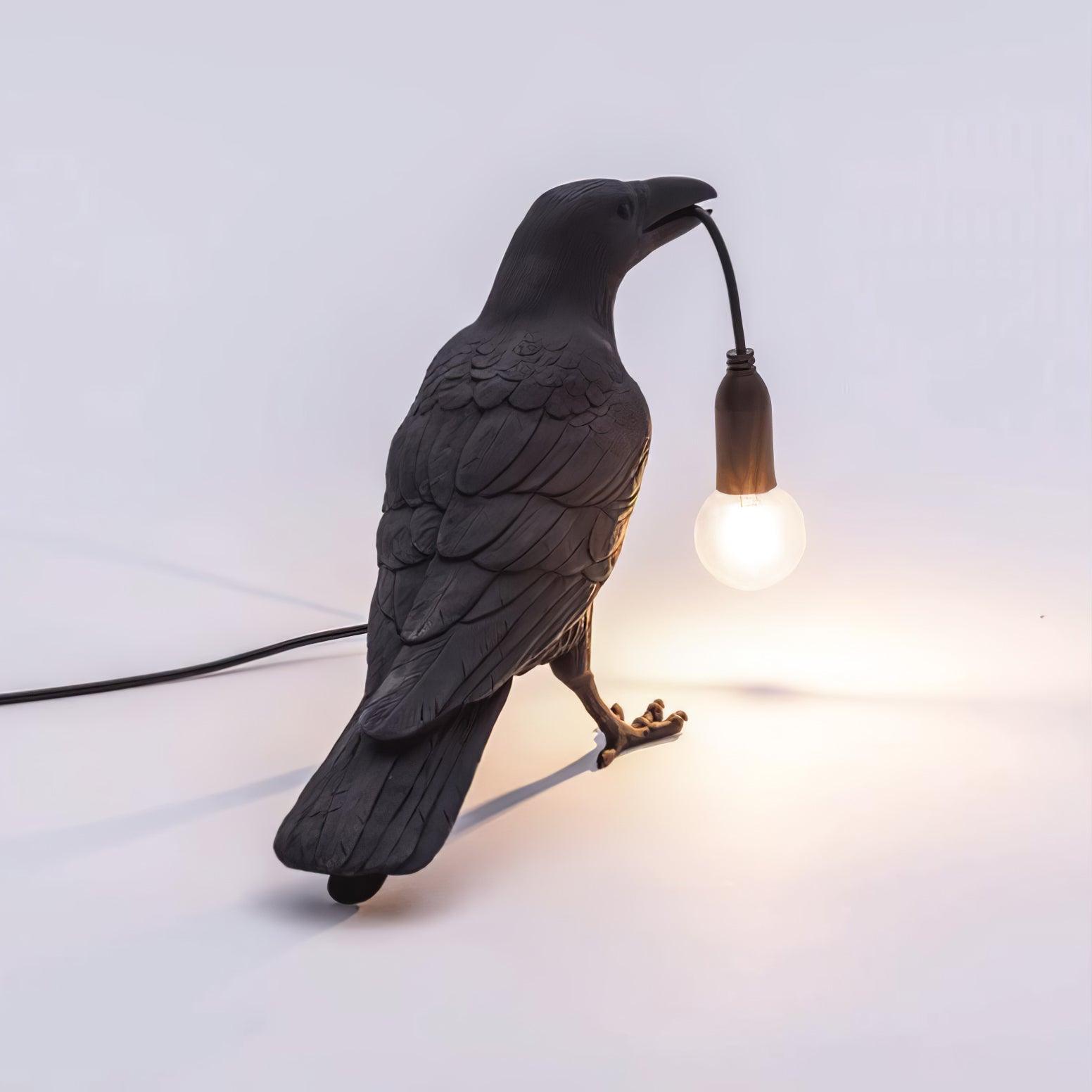 Raven Resin Lighting Fixture Lighting Lobby