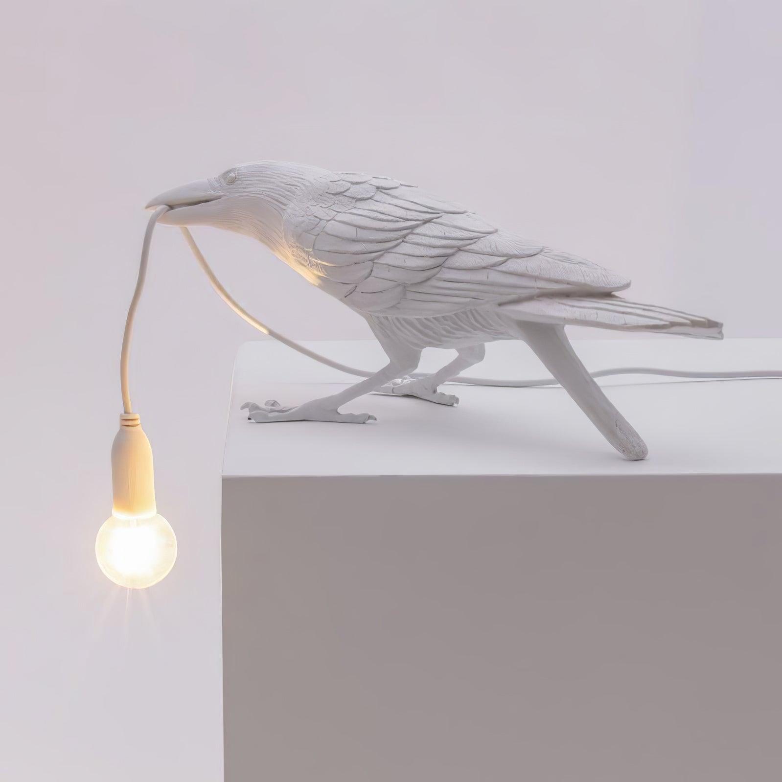 Raven Resin Lighting Fixture Lighting Lobby