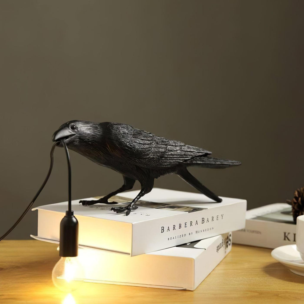 Raven Resin Lighting Fixture Lighting Lobby