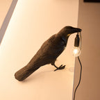 Raven Resin Lighting Fixture Lighting Lobby