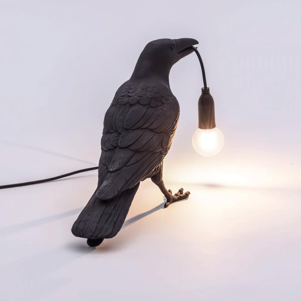 Raven Resin Lighting Fixture Lighting Lobby