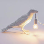 Raven Resin Lighting Fixture Lighting Lobby