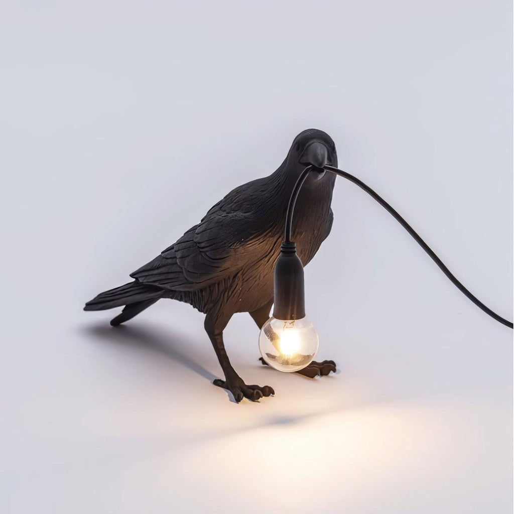 Raven Resin Lighting Fixture Lighting Lobby