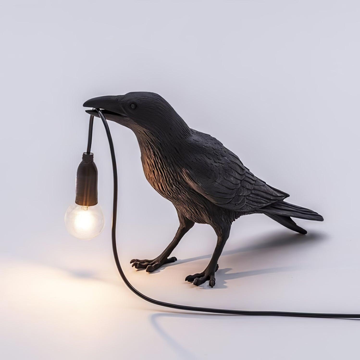 Raven Resin Lighting Fixture Lighting Lobby