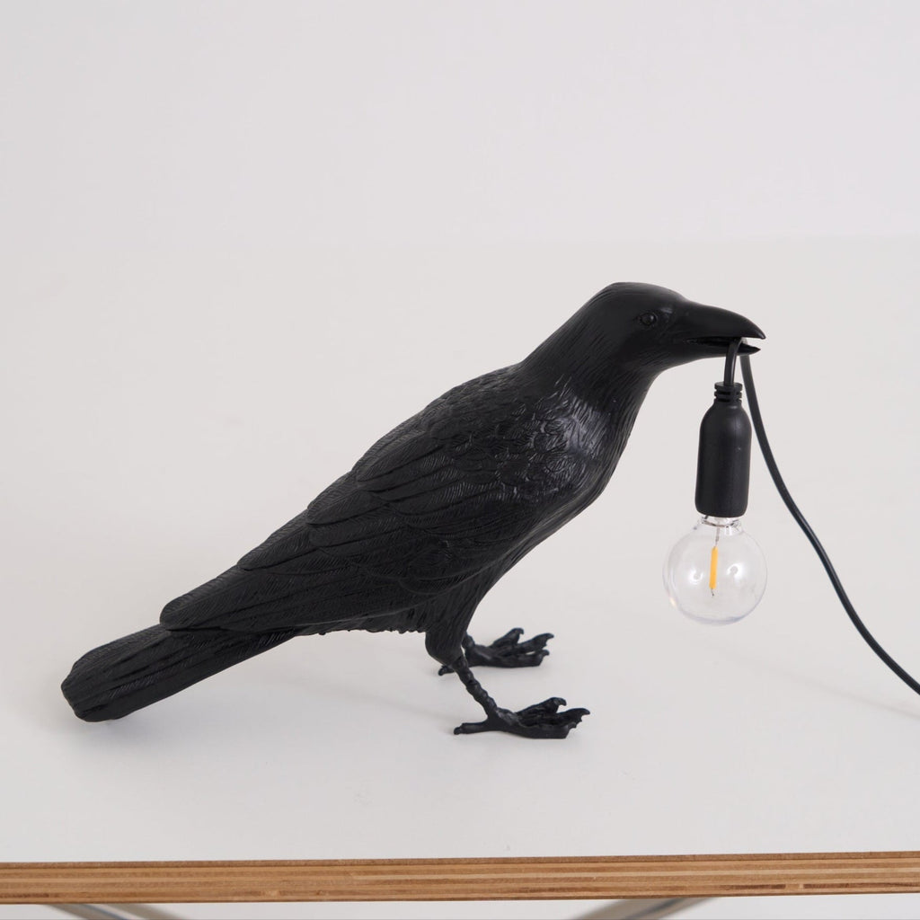Raven Resin Lighting Fixture Lighting Lobby