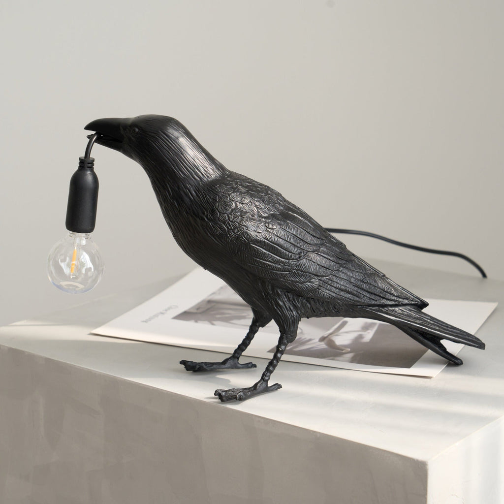 Raven Resin Lighting Fixture Lighting Lobby