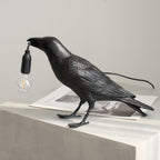 Raven Resin Lighting Fixture Lighting Lobby