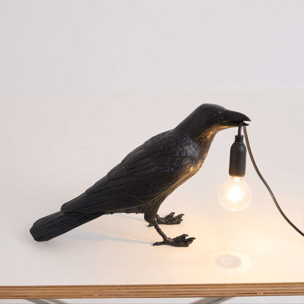 Raven Resin Lighting Fixture Lighting Lobby