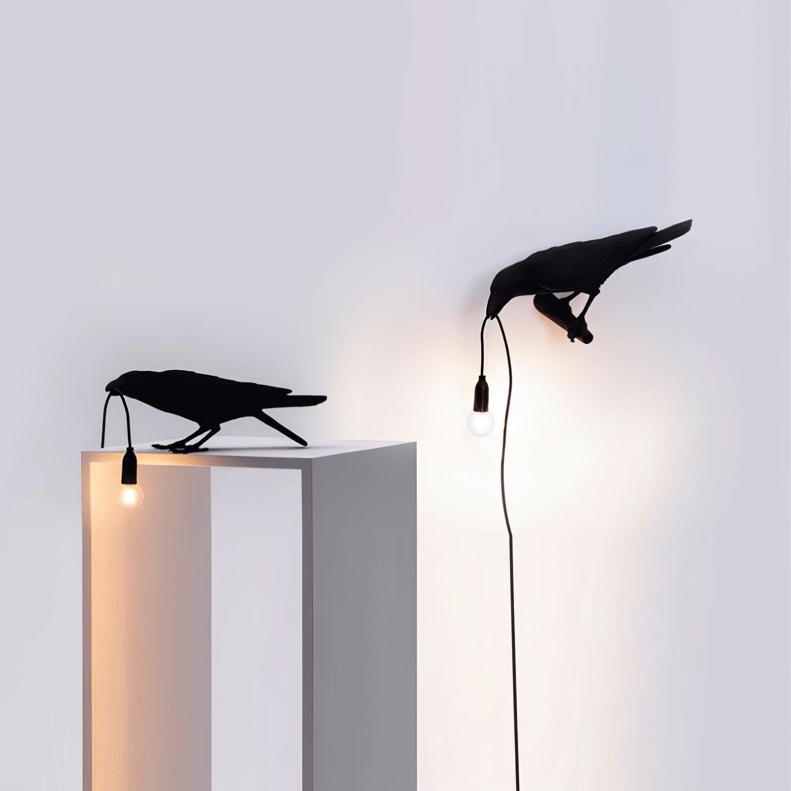 Raven Resin Lighting Fixture Lighting Lobby