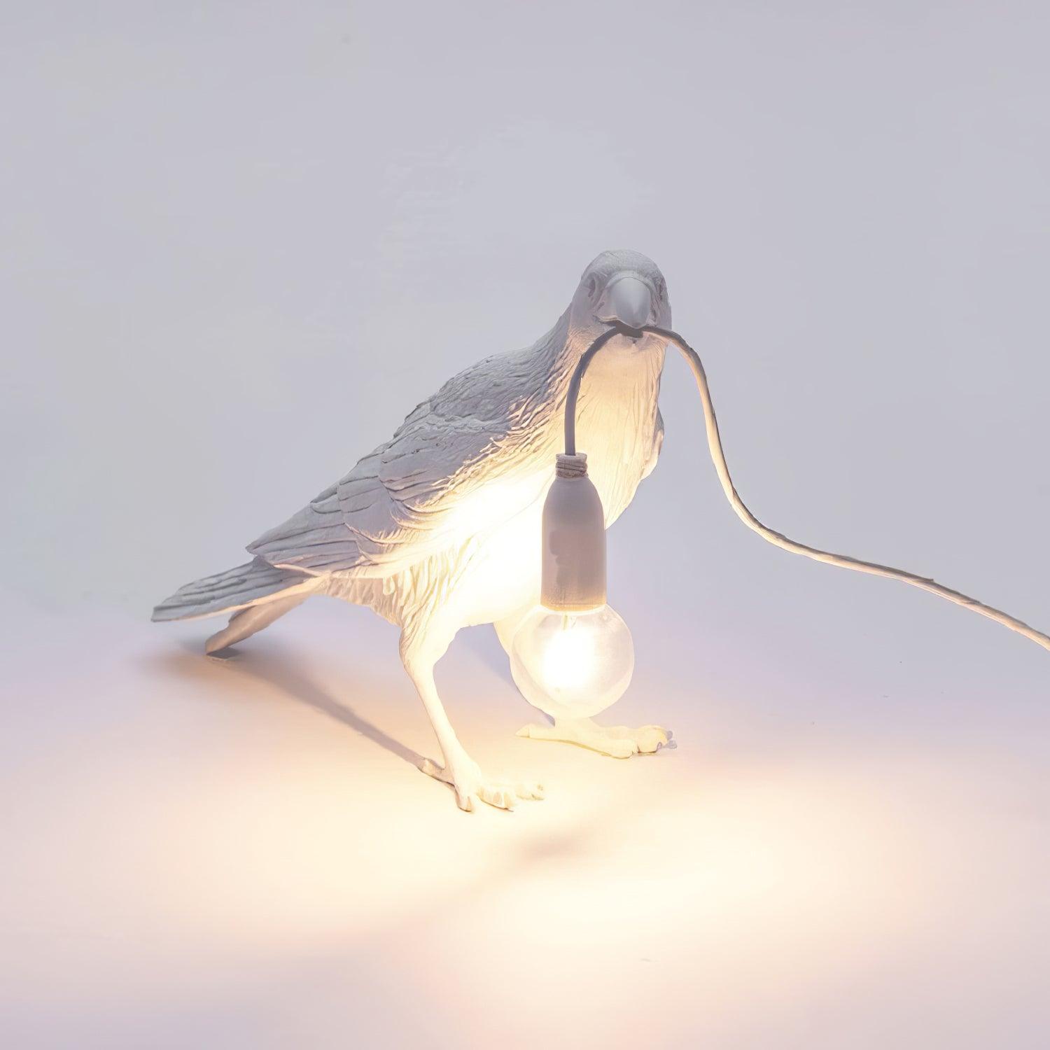 Raven Resin Lighting Fixture Lighting Lobby