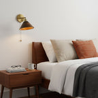 Retro Wooden Wall Light Lighting Lobby