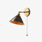 Retro Wooden Wall Light Lighting Lobby