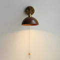 Retro Wooden Wall Light Lighting Lobby