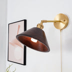 Retro Wooden Wall Light Lighting Lobby
